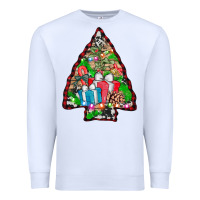 White arrowhead christmas gifts Premium Sweatshirt - AdoDesignShop