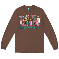 Chestnut qma qualified medical aide Long Sleeve Tee - AdoDesignShop