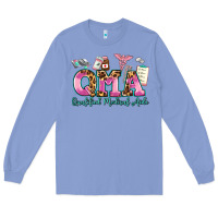 Colony Blue qma qualified medical aide Long Sleeve Tee - AdoDesignShop