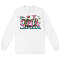 White qma qualified medical aide Long Sleeve Tee - AdoDesignShop