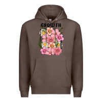 Coffee growth flower Premium Hoodie - MaliasSmallBusiness