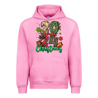 Fuchsia Pink 2024 family christmas Urban Hoodie - MaliasSmallBusiness