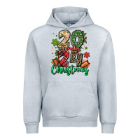 Heather Grey 2024 family christmas Urban Hoodie - MaliasSmallBusiness