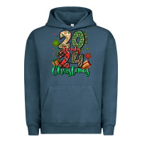 Pigment Midnight Navy 2024 family christmas Urban Hoodie - MaliasSmallBusiness