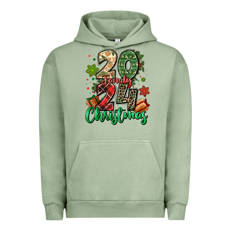 2024 Family Christmas Urban Hoodie by MaliasSmallBusiness | Teevron