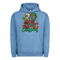 Pigment Pebble Blue 2024 family christmas Urban Hoodie - MaliasSmallBusiness