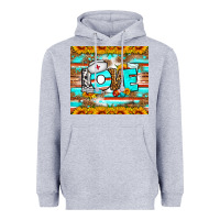 Heather Grey western love nurse tumbler Heavyweight Hoodie - BundleAndBundleShop