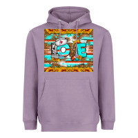 Lavender western love nurse tumbler Heavyweight Hoodie - BundleAndBundleShop