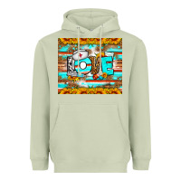 Matcha western love nurse tumbler Heavyweight Hoodie - BundleAndBundleShop