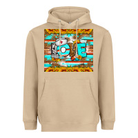 Mushroom western love nurse tumbler Heavyweight Hoodie - BundleAndBundleShop