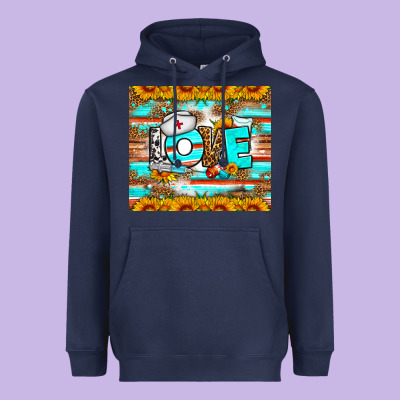 Western Love Nurse Tumbler Heavyweight Hoodie Designed By Bundleandbundleshop