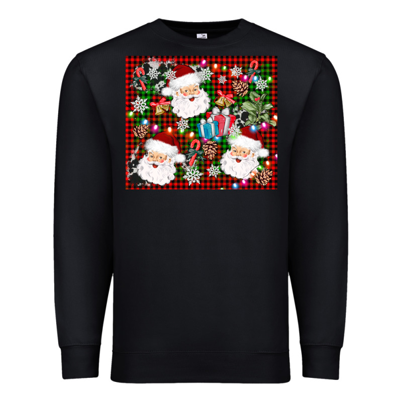 Santa Christmas Premium Sweatshirt by AdoDesignShop | Teevron