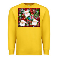 Lemon santa christmas Premium Sweatshirt - AdoDesignShop
