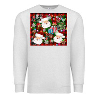 Oatmeal Heather santa christmas Premium Sweatshirt - AdoDesignShop