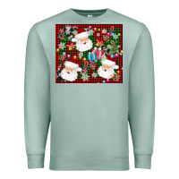 Seafoam santa christmas Premium Sweatshirt - AdoDesignShop