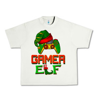 Pistachio Christmas gamer elf Urban Heavy Tee - BarkalooDesign