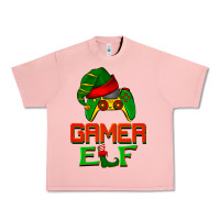 Salmon Christmas gamer elf Urban Heavy Tee - BarkalooDesign