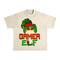 Sandshell Christmas gamer elf Urban Heavy Tee - BarkalooDesign