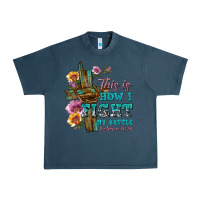 Midnight Navy this is how i fight my battle tbw Urban Heavy Tee - texasbilliewilder