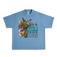 Pebble Blue this is how i fight my battle tbw Urban Heavy Tee - texasbilliewilder