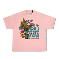 Salmon this is how i fight my battle tbw Urban Heavy Tee - texasbilliewilder