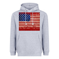Heather Grey american flag tumbler Heavyweight Hoodie - JahusDesignShop