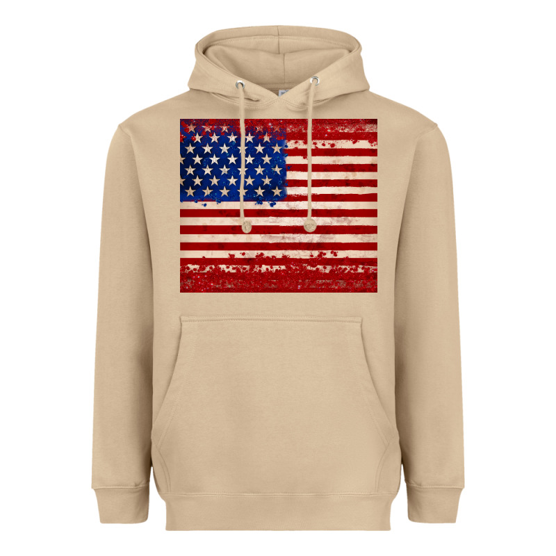 American Flag Tumbler Heavyweight Hoodie by JahusDesignShop | Teevron