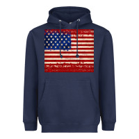 Navy american flag tumbler Heavyweight Hoodie - JahusDesignShop