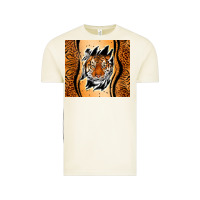 Vintage Arctic tiger scratch mark Vintage Tee - RanaPortraitStore
