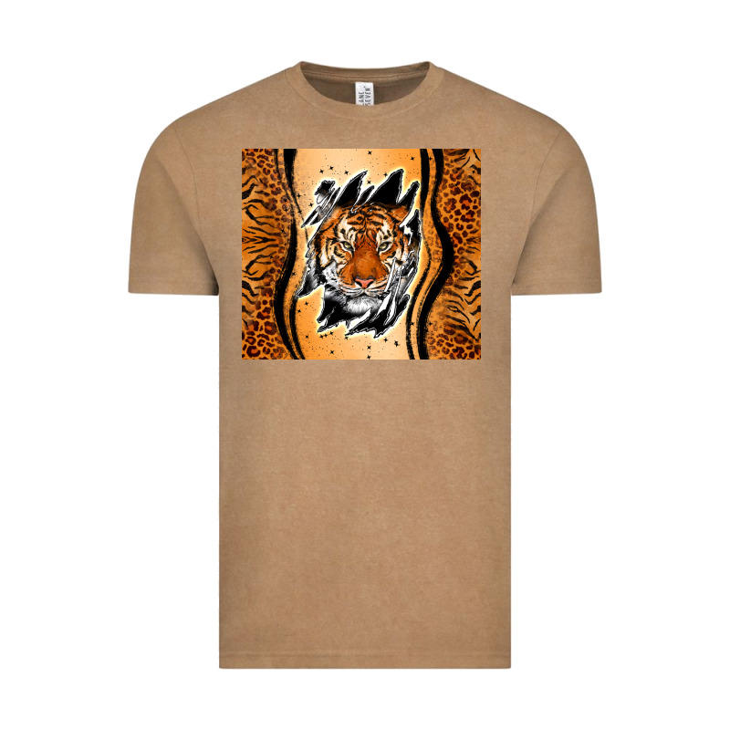 Tiger Scratch Mark Vintage Tee by RanaPortraitStore | Teevron