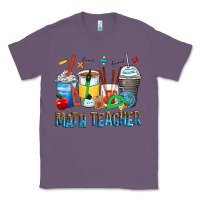 Lavender math teacher coffee cups Classic Tee - Zillion Design Studio