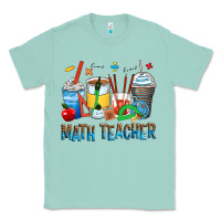 Seafoam math teacher coffee cups Classic Tee - Zillion Design Studio