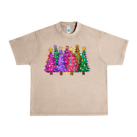 French Oak christmas trees and lights Urban Heavy Tee - Zillion Design Studio