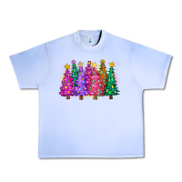 Grape Ice christmas trees and lights Urban Heavy Tee - Zillion Design Studio
