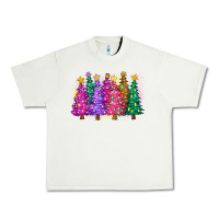 Pistachio christmas trees and lights Urban Heavy Tee - Zillion Design Studio