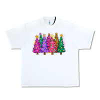 White christmas trees and lights Urban Heavy Tee - Zillion Design Studio