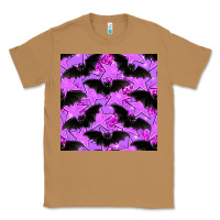 Toasted Coconut halloween bat and stars seamless pattern Classic Tee - BundleAndBundleShop