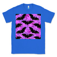 True Royal halloween bat and stars seamless pattern Classic Tee - BundleAndBundleShop