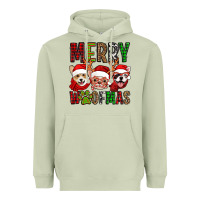 Matcha merry woofmas dogs Heavyweight Hoodie - Jasminsmagicworld
