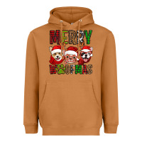 Meerkat merry woofmas dogs Heavyweight Hoodie - Jasminsmagicworld