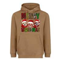 Toasted Coconut merry woofmas dogs Heavyweight Hoodie - Jasminsmagicworld