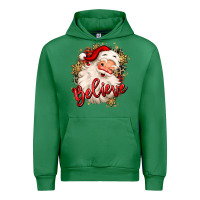 Emerald believe christmas santa claus Urban Hoodie - MaliasSmallBusiness