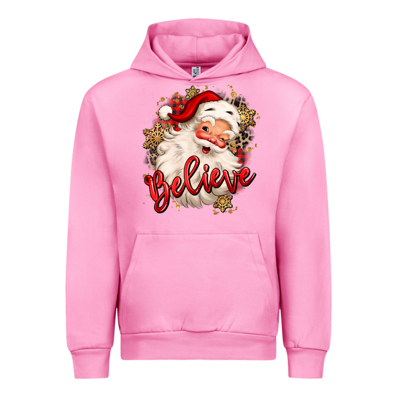 Believe Christmas Santa Claus Urban Hoodie by MaliasSmallBusiness | Teevron