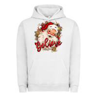 Pigment Lunar Rock believe christmas santa claus Urban Hoodie - MaliasSmallBusiness