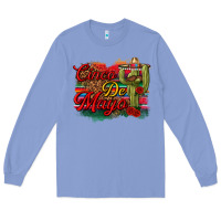 Colony Blue Cinco de Mayo Cactus Long Sleeve Tee - texasbilliewilder