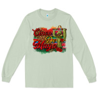 Matcha Cinco de Mayo Cactus Long Sleeve Tee - texasbilliewilder