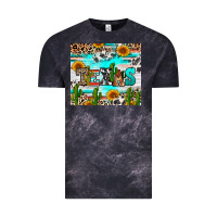 Cloud Black texas Vintage Tee - RanaPortraitStore