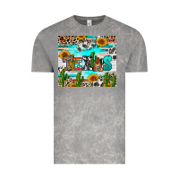 Cloud Rock texas Vintage Tee - RanaPortraitStore