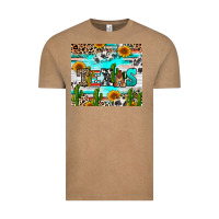 Vintage Coffee texas Vintage Tee - RanaPortraitStore