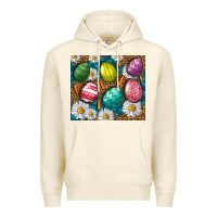 Sandshell Easter eggs Premium Hoodie - NancyCooperArtShop